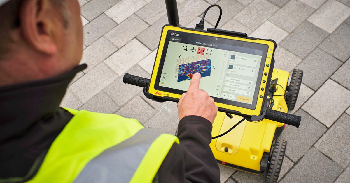 Ground Penetrating Radar Made Easy | Leica DSX Utility Detection System ...