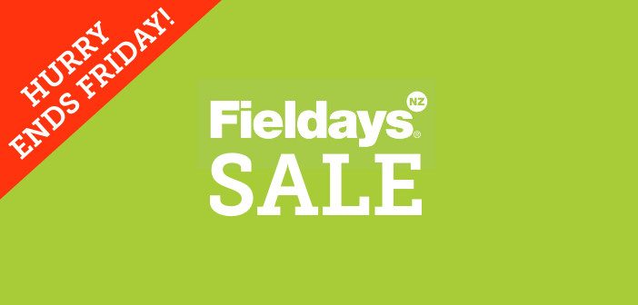 Fieldays 2020 Sale