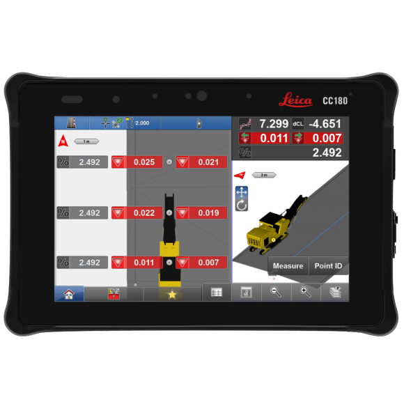 Leica iCON Site Milling pilot software