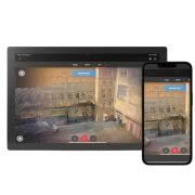 Leica Cyclone Field 360 software on tablet and phone